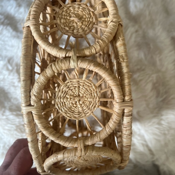 Cult Gaia Stella Small Raffia Tote Bag - Picture 7 of 10